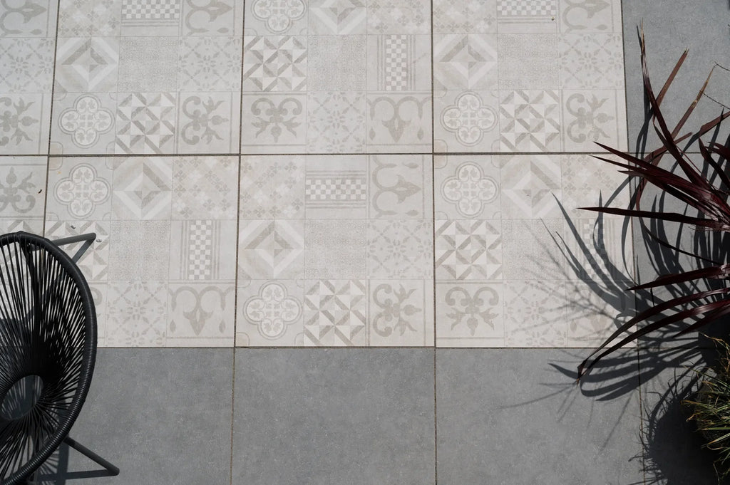 Ceramiton Titan 60x60x4cm Mosaïc Silver