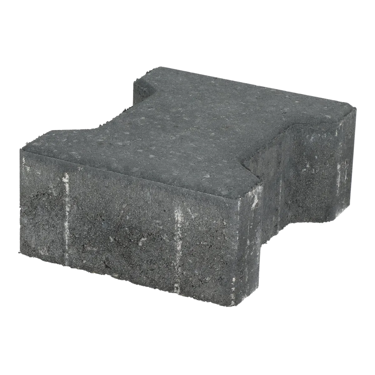 Ecotop Base H-verbandsteen 20x16,4/11,7x8 normaal facet antraciet KOMO PL2