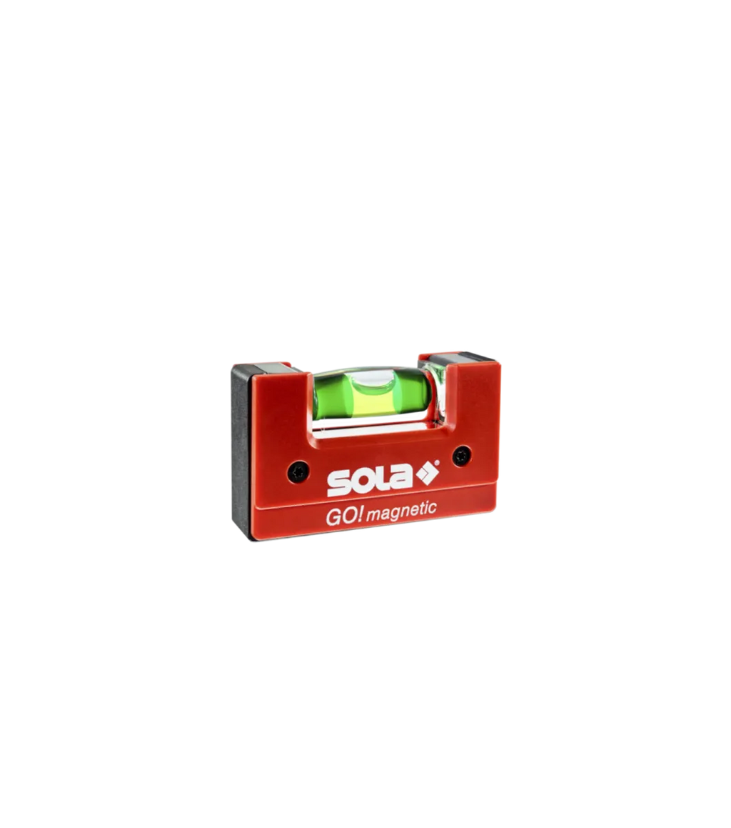 SOLA Compacte waterpas GO! magnetic met clip