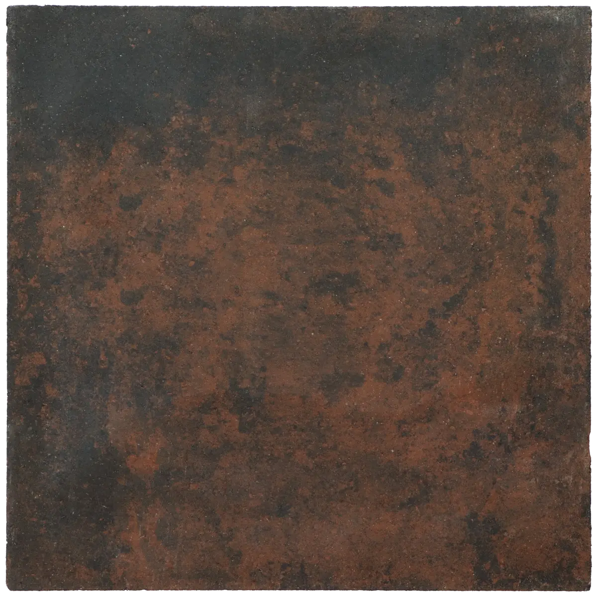Carré tegel 50x50x5 vlak KOMO nero castano