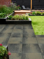 Serenio Donker grijs nuance 60x60x4cm
