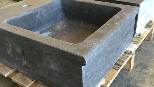 hardsteen spoelbak 58x45x18 cm
