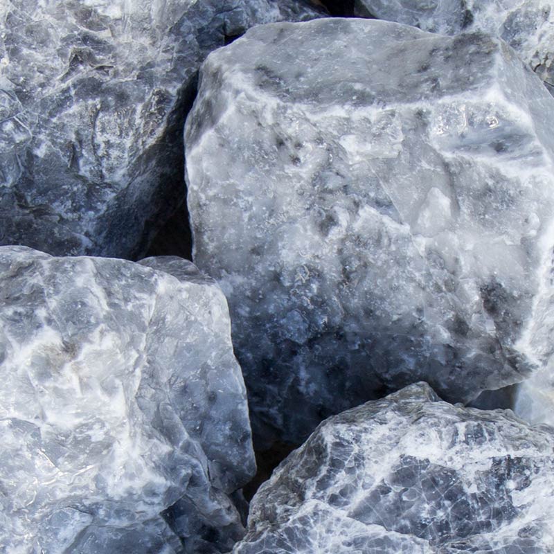 Icy blue breuksteen