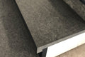 Zwembadrand jet black rechte neus