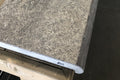 zwembadrand hardsteen ronde neus 100x35x3/5 cm gevlamd