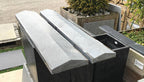 muurafdek dakmodel hardsteen