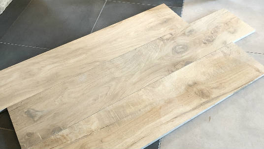 Houtlook Omo partij keramische terrastegel 160x30x2 cm