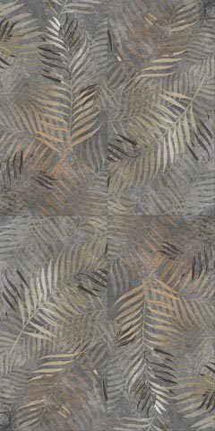 Wallpapers Golden Fern Rettificato 60x120 keramische decortegel