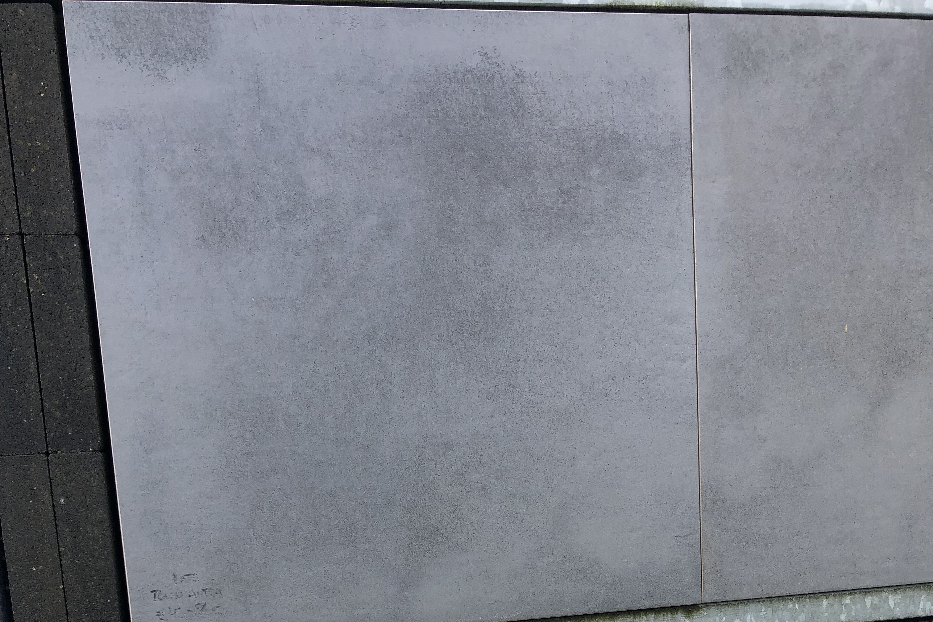 Betonlook antracite 60x60x3 cm 1 ste keus