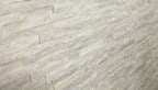white quartsiet stonepanel