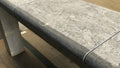 hardsteen zwembadranden 35x50x3/5 cm ronde neus gezoet oppervlak gevlamd