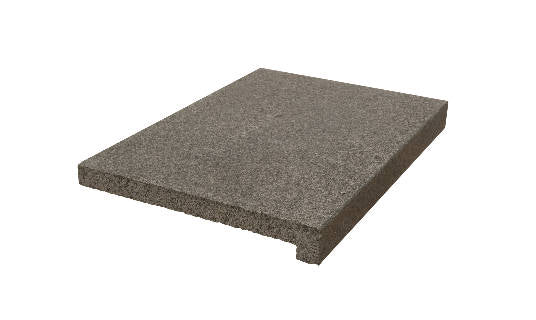 Zwembadrand new basalt gevlamd neus recht